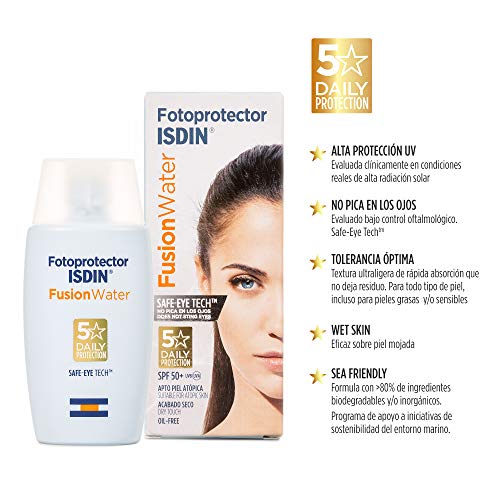 Isdin fotoprotector fusion water 50+ spf 50 ml