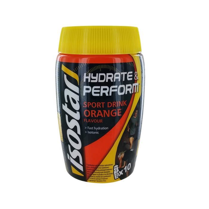 Isostar Hydrate Perform Poudre Orange 400g