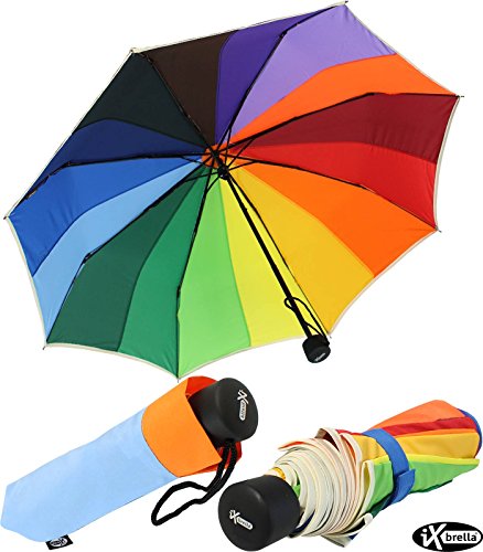 Ix-brella Mini Parapluie De Poche Rainbo...