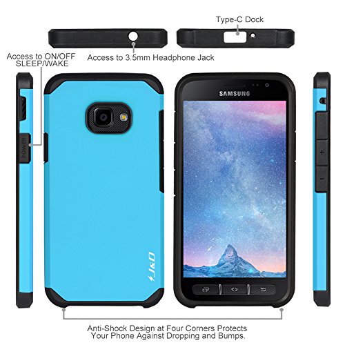 Coque Galaxy Xcover 4, JD [ArmorBox] [Double Couche] de Protection Robuste... 