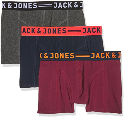 Jack & Jones Boxers Pack De 3 Boxers Bur...