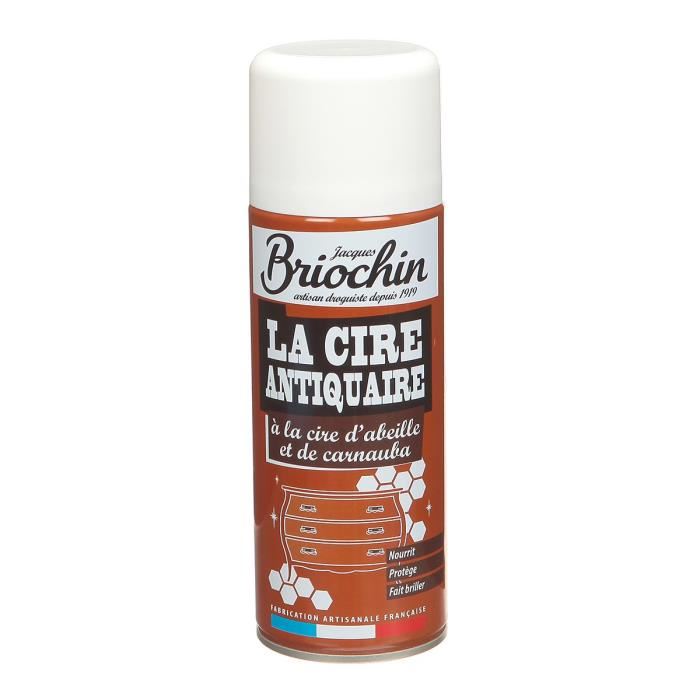 Jacques Briochin Cire Antiquaire Cir01 Entretien Aerosol 400 Ml