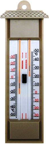 Thermometre Mini-maxi En Plastique - Sans Mercure - Sable