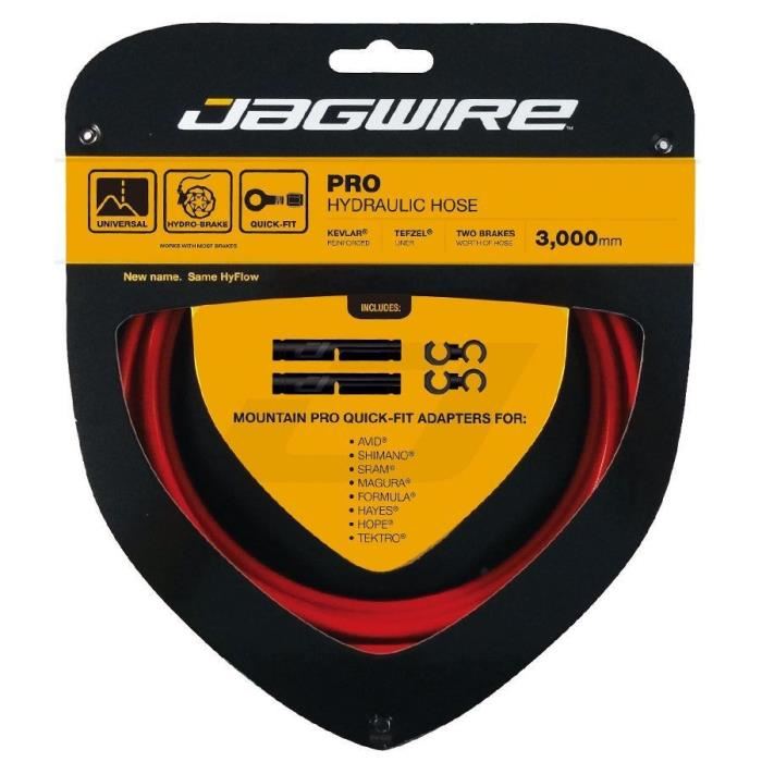 JAGWIRE Kit de frein Hydraulic Hose - Rouge