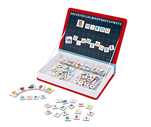 Janod - Magneti'book Alphabet Francais, 142 Magnets - Des 3 Ans