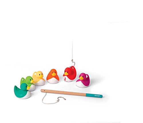 Jeu De Peche Aux Canards Ducky - Janod - Pour Enfant Des 2 Ans - Multicolore Et Amusant