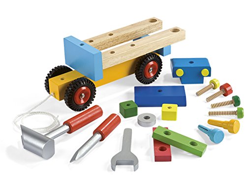 Janod - Camion De Bricolage (bois) - Des 2 Ans