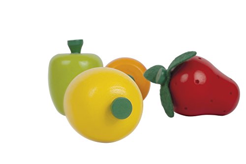 Janod Cagette De 12 Fruits Bois Des 3 Ans