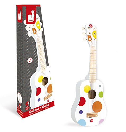 Janod - Guitare En Bois Confetti - Instr...