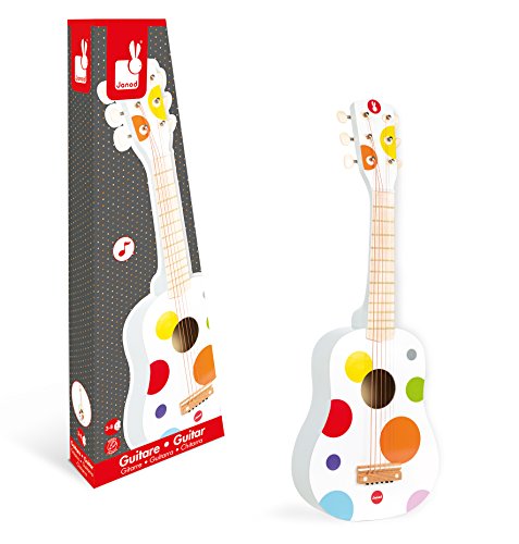 Janod Guitare Confetti Bois Des 3 Ans