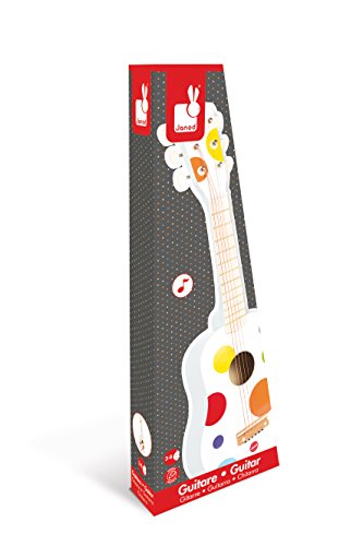 Janod - J07598 - Guitare Confetti Bois
