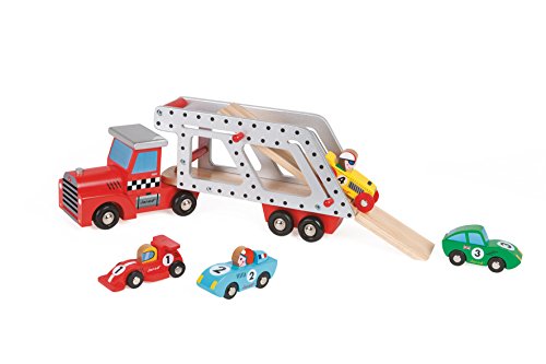 Janod - J08572 - Story - Camion Porte-Vo...