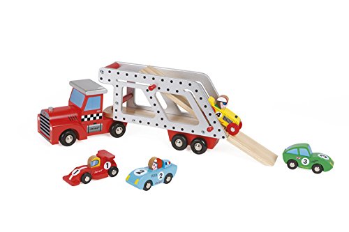 Camion Transporteur 4 Voitures Story Racing