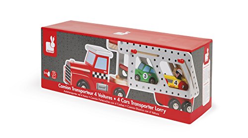 Camion Transporteur 4 Voitures Story Racing