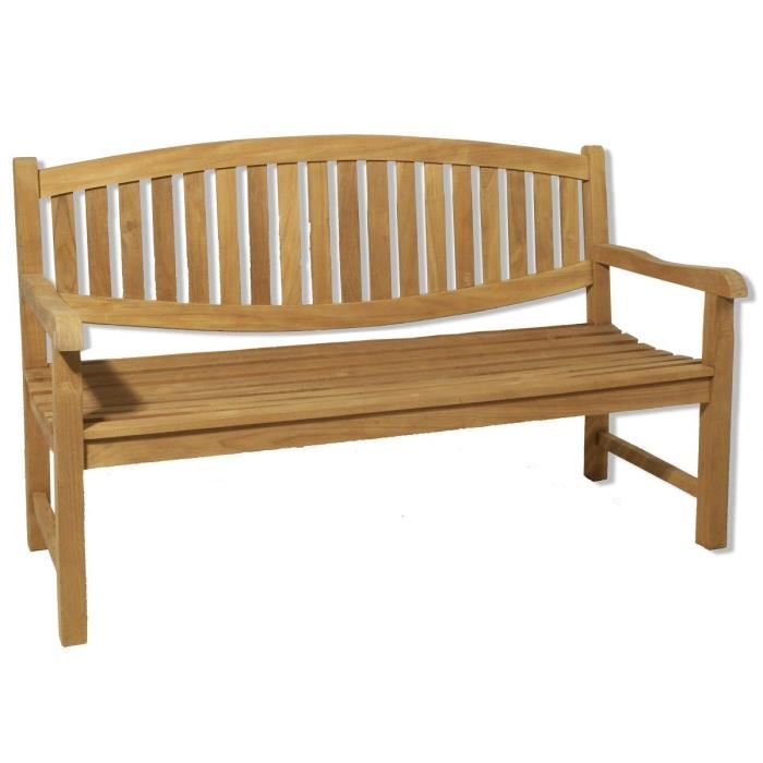 Dpi Banc ovale Fun teck - 150x63x98 cm