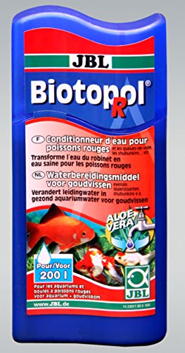 Jbl Conditionneur D'eau Biotopol R - Pour L'eau Des Poissons Rouges - 100ml