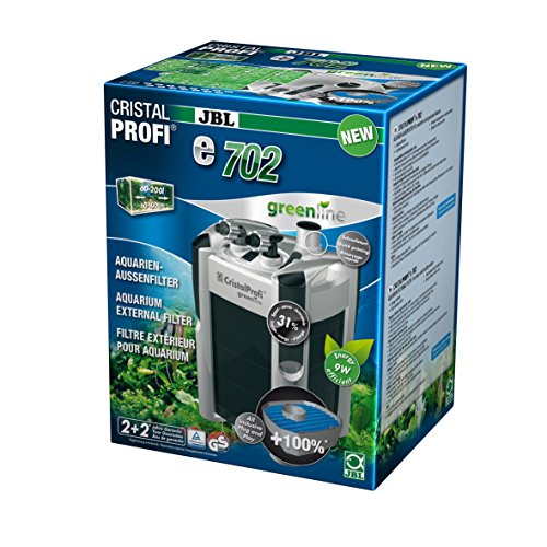 Jbl Filtre Exterieur Cristalprofi  E702 Greenline Pour Aquarium De 60 A 200 Litres