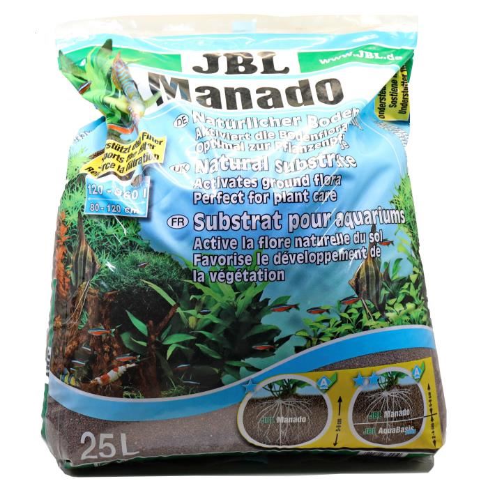 Jbl Substrat De Sol Manado Pour Plantes Daquarium 25l