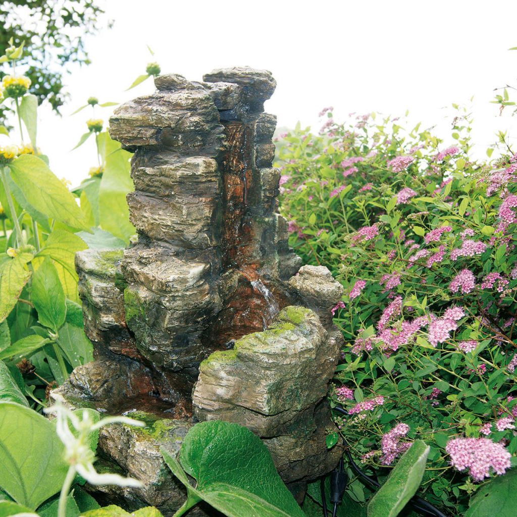 Ubbink Fontaine et cascade d'exterieur jardin Jeu Acqua Arte Chios 1387057