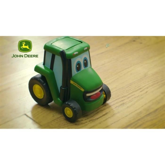 Tracteur Pousse Roule Johnny Le Tout Premier Tracteur Des Enfants John Deere Pour Garcon A Partir De 18 Mois