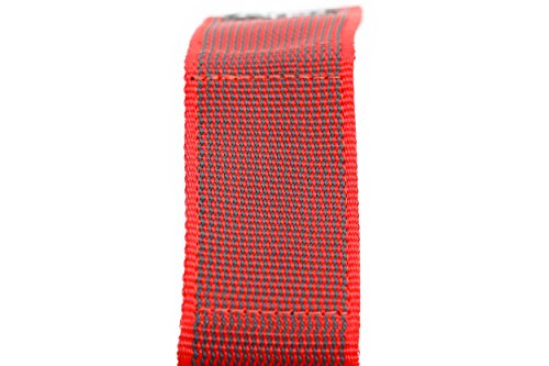 Julius k9 collier avec poignee color gray rouge Taille L