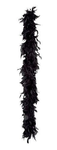 Feather Boa, 180 Cm, Black, Dressing-up,...