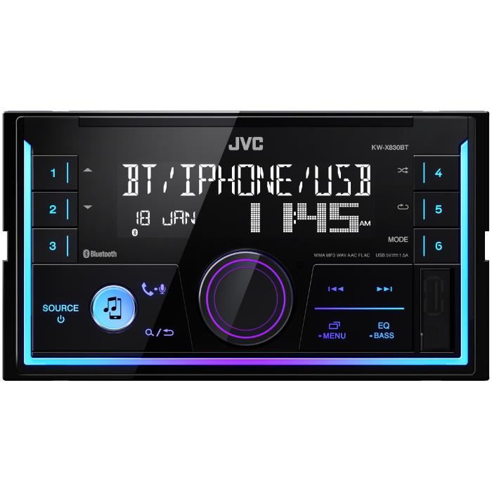 Autoradio Jvc Kw X830bt