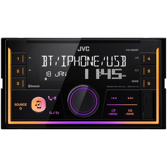 Autoradio Jvc Kw X830bt