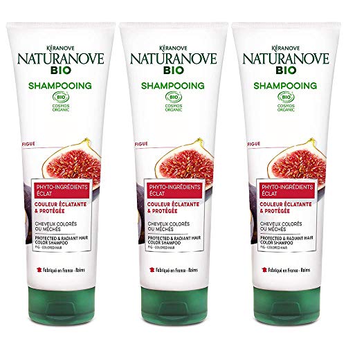 Naturanove Shampoing A La Figue Pour Cheveux Colores - Bio - 250 Ml