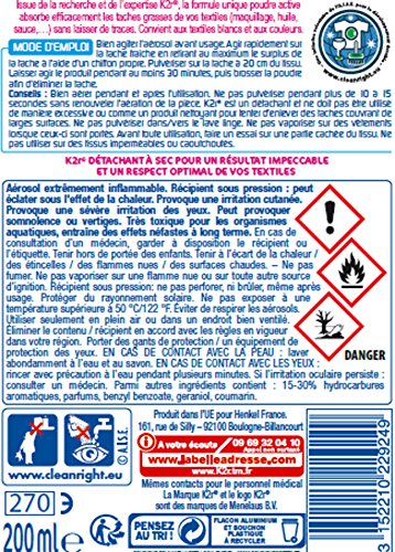 K2r Aerosol Detachant a Sec 200 ml