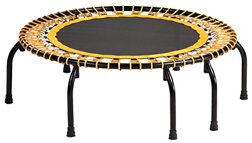 Mini Trampoline Fitness Fitbodi Ø100 - Kangui - Qualite Pro - Noir