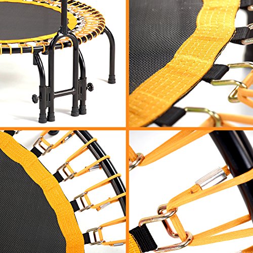 Kangui - Mini Trampoline Fitness Fitbodi Ø120 - Qualite Pro - Certifie Par Le Critt