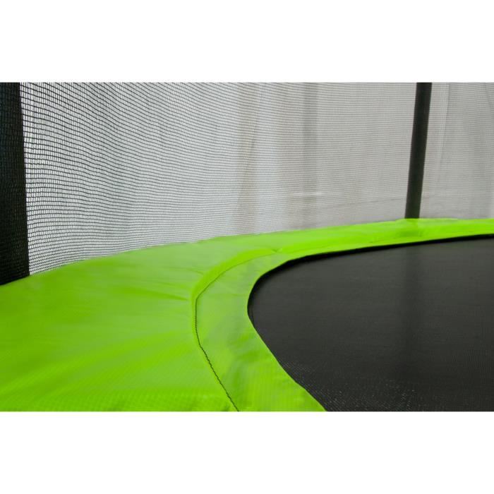 Trampoline Kangui Twin O 300305 Cm Enfant Rebond Optimal Echelle Bache Certification Ce Nf En 71 14