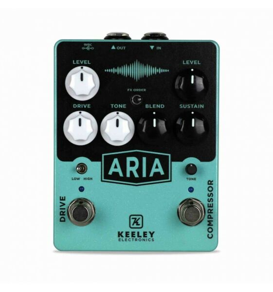 Keeley Aria Compressor Overdrive - Pedale d'effet guitare