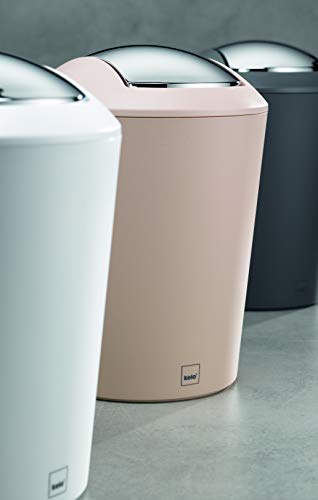 Poubelle De Salle De Bain Marta Kela 5 L Blanc