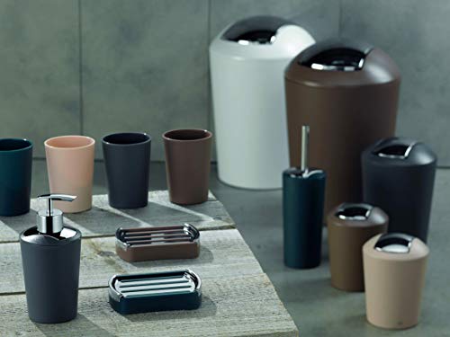 Poubelle De Salle De Bain Marta Kela 5 L Blanc