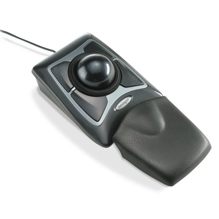 Kensington Trackball Filaire Expert Mouse Cable Usb Compatible Pc Et Mac® Noir