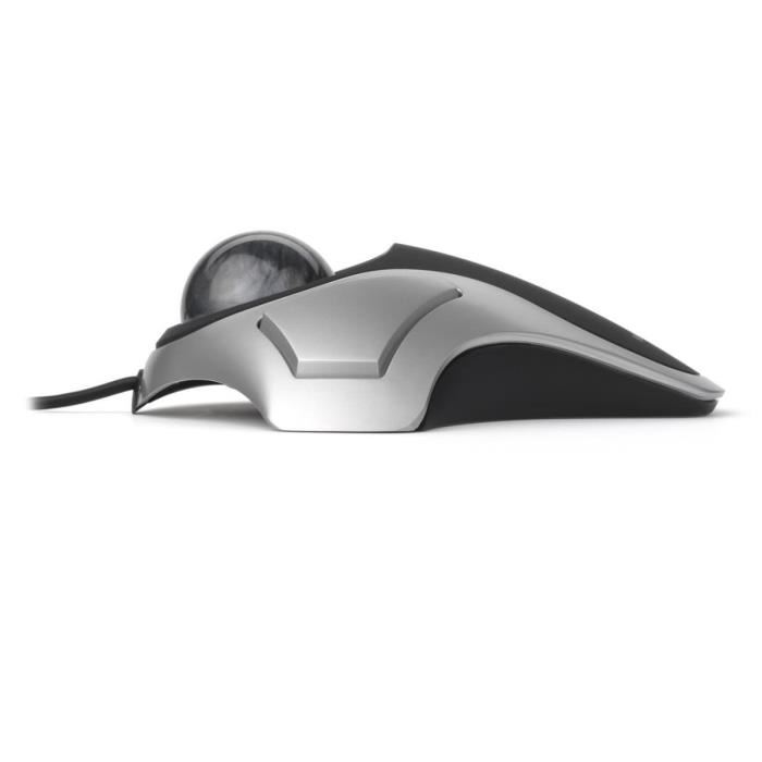 Kensington Souris Trackball Ergonomique Filaire Pour Pc Mac Ambidextre Gris
