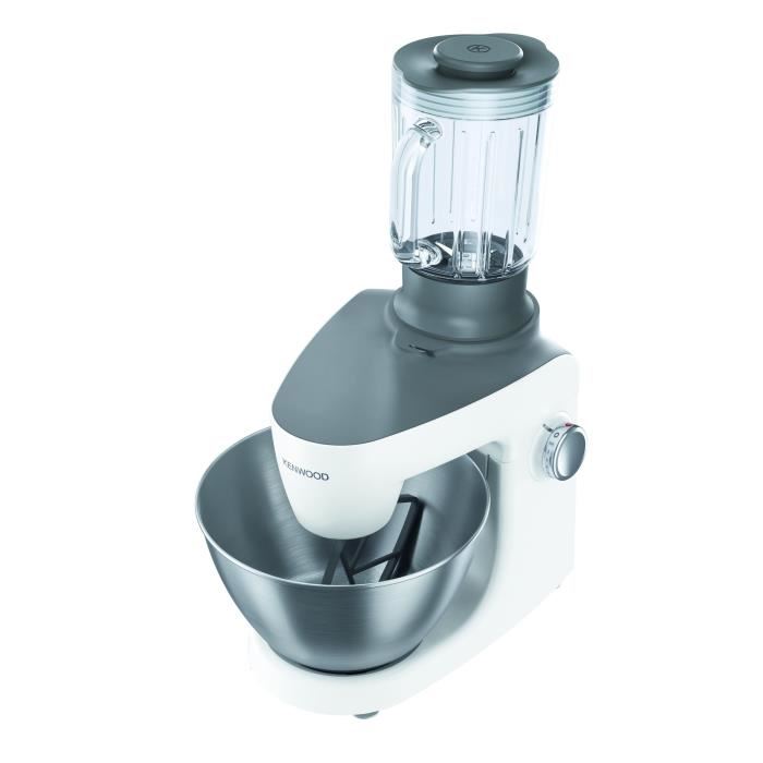 Robot Patissier Kenwood Khh326wh Multi One - Blanc Et Gris - 1000 W