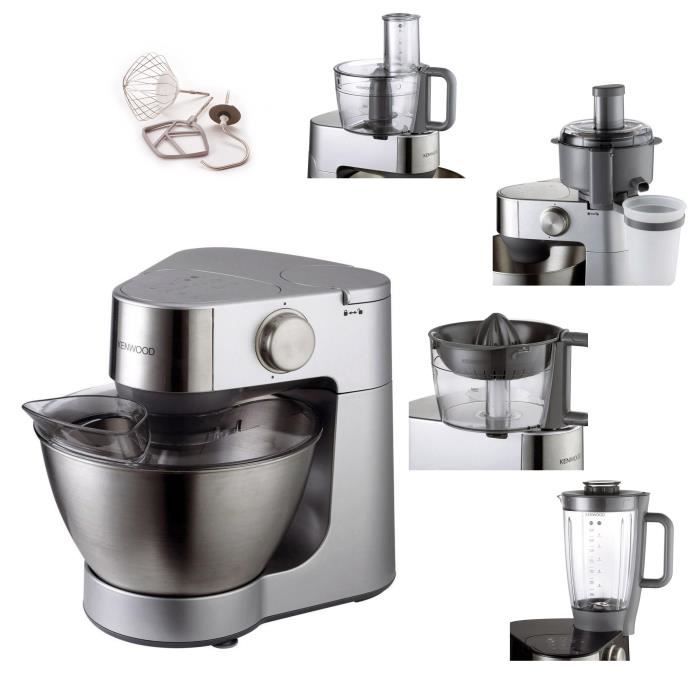 Kenwood Prospero Km244 - Robot Patissier - 900 Watt - Argent