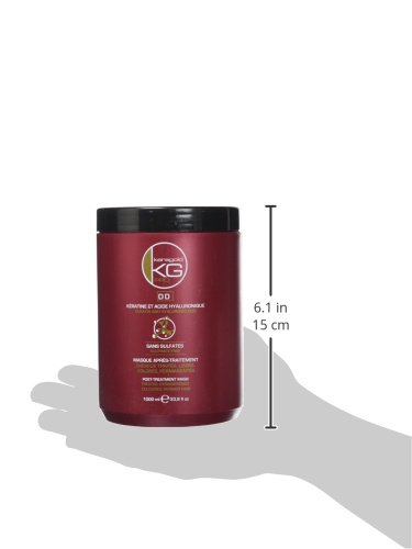 Keragold Pro Masque Dd Sans Sulfate A La Keratine/acide Hyaluronique 1 L - Lot De 2