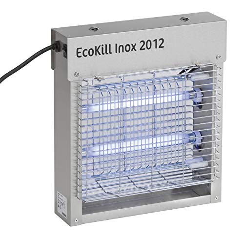Kerbl 299930 Ecokill Tue-mouches Électrique En Inox Pour Cheva(2 X 6 W)