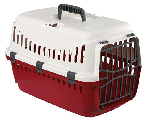 Kerbl Box De Transport Pour Chien Expedition Cremebordeaux 48x32x32cm Petit Chien Exterieur