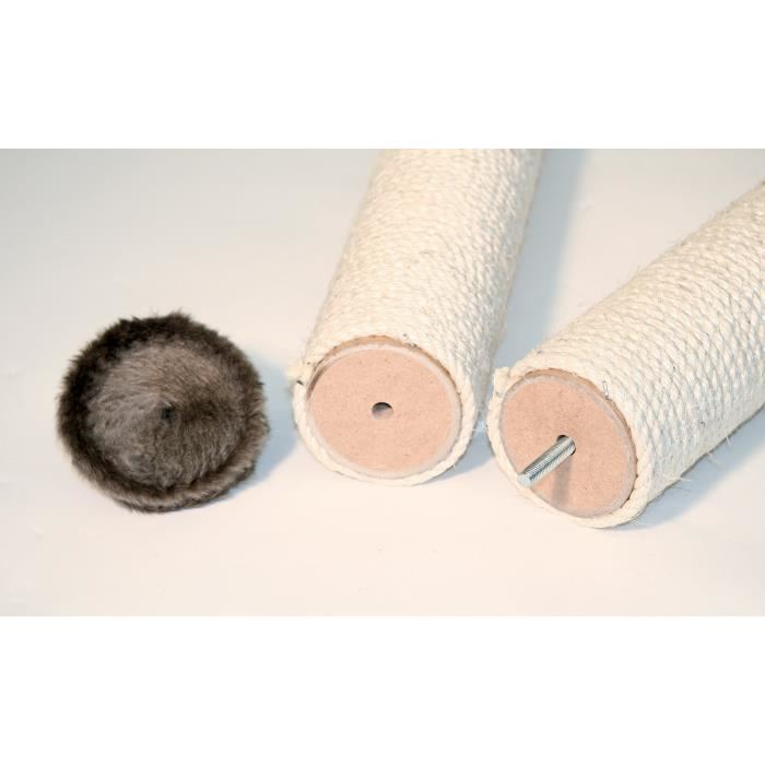 Poteau Griffoir Chat 78cm Kerbl Gris Sisal