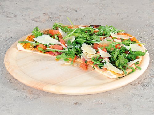 KESPER 60462 Plat a pizza en bois de ca ...