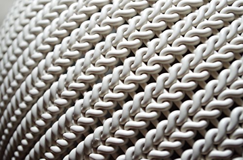 Cache Pot Tricote S Beige