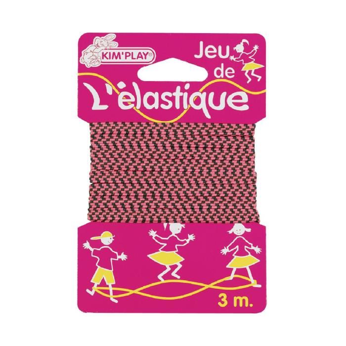 Jeu Elastique Kim Play 3m Rose Mixte Des 3 Ans