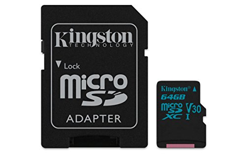 Nouveau Kingston Technology Canvas Go 64gb Microsdxc Uhs-i Classe 10 Memoria