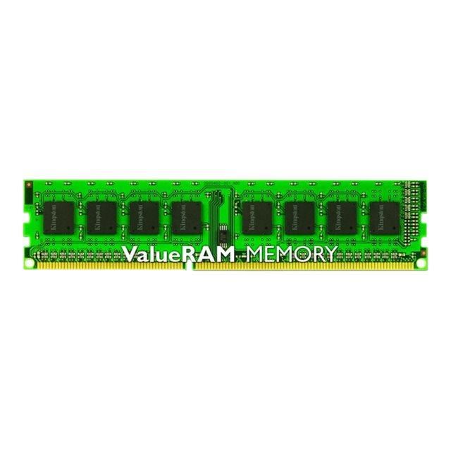 ValueRAM Module memoire, capacite 8 Go, mise a niveau generique, technologie DDR3 SDRAM, facteur de forme DIMM 240 broches, vitesse 1600 MHz (PC3-12800), non ECC, temps de latence CL11, garantie limitee a vie