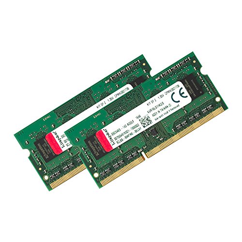 Kingston ValueRAM DDR3L 8 Go 2 x 4 Go SO DIMM 204 broches 1600 MHz PC3L 12800 CL11 135 15 V memoire sans tampon non ECC